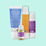 Buy The Derma Co. Kojic Glow: Comprehensive Skin Care Regimen for Brightening & Even Complexion Combo of 4 - Purplle