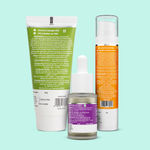 Buy The Derma Co. Radiant Skin Duo: Kojic Serum & Moisturizer + Hyaluronic Sunscreen for Complete Daily Care Combo of 3 - Purplle
