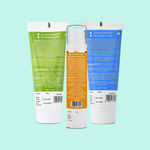 Buy The Derma Co. Hyaluronic Triple Treat: Oil-Free Daily Face Wash & Moisturizer with Hyaluronic Acid + Hyaluronic Sunscreen for Total Hydration & Protection Combo of 3 - Purplle