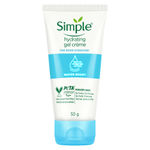 Buy Simple Water Boost Hydrating Gel Creme, 50 g - Purplle