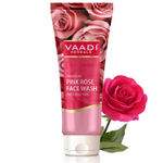 Buy Vaadi Herbals Insta Glow Pink Rose Face wash with Aloe vera extract (110 ml) - Purplle