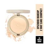 Buy Mattlook Splendid Makeup 2 Way Cake Compact, Clear Without Flaws, White Ivory (20 gm) - Purplle