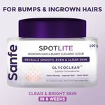 Buy Sanfe Spotlite Sensitive Areas Body  Scrub For Underarms Area, Back & Bum Area, Intimate Area| 100gm - Purplle