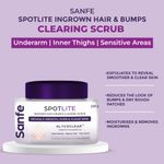 Buy Sanfe Spotlite Sensitive Areas Body  Scrub For Underarms Area, Back & Bum Area, Intimate Area| 100gm - Purplle