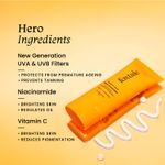 Buy Foxtale Glow Sunscreen SPF 50 PA++++ Lightweight with Vitamin C and Niacinamide | Fast Absorbing | UVA and UVB filters Prevents Tanning | No White Cast | Non-Greasy | For Men & Women | All Skin Types - 50 ml - Purplle