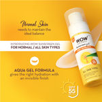 Buy WOW Skin Science Sunscreen Gel For All Skin Types | SPF 55 PA++++ |50 ml - Purplle