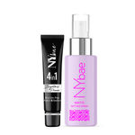 Buy NY Bae Ace Your Matte Base | Gold Brightening Primer | Minimizes Pores | Long Lasting | Matte Setting Spray | Green Tea | Korean Glow | Makeup Combo - 15 gm - Purplle