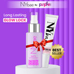 Buy NY Bae Long Lasting Glow Lock - Matte Setting spray + Strobe cream Combo of 2 - Purplle