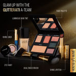Buy Lakme Glitterati Face Palette-Night Diva, multitasking pallete, high pigment payoff 14 gm - Purplle
