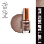 Buy Lakme Ultimate Glam Chrome Nail Champagne 6ml - Purplle