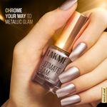 Buy Lakme Ultimate Glam Chrome Nail Champagne 6ml - Purplle