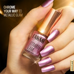 Buy Lakme Ultimate Glam Chrome Nail Pink 6 ml - Purplle