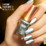 Buy Lakme Ultimate Glam Chrome Nail Mint 6 ml - Purplle