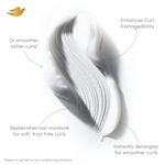 Buy Dove Beautiful Curls Detangling Conditioner, Sulphate Free, No Parabens & Dyes, Made for Curly Hair, With Tri-Moisture Essence for smooth, shiny, bouncy curls (380 ml) - Purplle