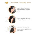 Buy Dove Beautiful Curls Detangling Conditioner, Sulphate Free, No Parabens & Dyes, Made for Curly Hair, With Tri-Moisture Essence for smooth, shiny, bouncy curls (380 ml) - Purplle