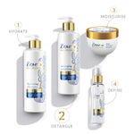 Buy Dove Beautiful Curls Detangling Conditioner, Sulphate Free, No Parabens & Dyes, Made for Curly Hair, With Tri-Moisture Essence for smooth, shiny, bouncy curls (380 ml) - Purplle