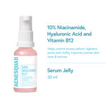 Buy Acne Squad Pore Minimising Super Shield Serum Jelly with 10% Niacinamide 30 ml - Purplle