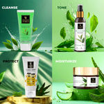 Buy Good Vibes Daily skincare Best Friend Combo | For All Skin Type | Cleanser, Toner, Face gel, Sunscreen. Combo of 4 - Purplle