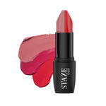 Buy Staze 9to9 Triple Kiss Duo | 3 In 1 Lipstick (Truffle Blush + Scarlet Whisper) - Combo of 2 - Purplle
