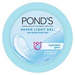 Buy Pond's Super Light Gel Moisturiser, Oil-Free Moisturiser, 25g - Purplle