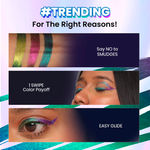 Buy NY Bae Holo Blush Duo | Aquamarine - Holographic Eyeliner | Earthy Eclair - Stamp & Glow Blush | Kajal | Eyeshadow |Lip & Cheek Tint | Korean Glass Skin | Eye Makeup | Makeup Kits - Purplle
