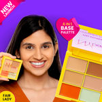 Buy NY Bae Perfect Canvas Kit | Fair Lady - Concealer Palette | Matte Setting Spray | Full Coverage | Korean Glass Skin | Long Lasting Makeup | Glow | Green Tea | Makeup Kits - Purplle