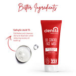 Buy Clensta Oil Control Face Wash|With Salicylic Acid and Red Aloe Vera | For Oily and Pimple Prone Skin| For Men & Women - Purplle