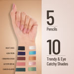Buy Swiss Beauty Chrome & Matte Twin Eyeshadow Stick | Mix of Matte and Shimmer | Easy to Blend, Non-Creasing Eyeshadow | 24 Hour Stay |1Night skies - 2 gm - Purplle
