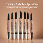 Buy Swiss Beauty Chrome & Matte Twin Eyeshadow Stick | Mix of Matte and Shimmer | Easy to Blend, Non-Creasing Eyeshadow | 24 Hour Stay | 5-Garden Blooms - 2 gm - Purplle