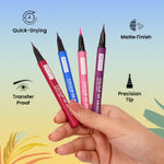 Buy Swiss Beauty Colour Me Bright Matte Finish Sketch Eyeliner with Soft Pen Tip Applicator | Quick Drying | Waterproof, Smudge-Proof Eyeliner 9- Adore Brown - 0.7 ml - Purplle