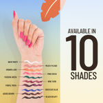 Buy Swiss Beauty Colour Me Bright Matte Finish Sketch Eyeliner with Soft Pen Tip Applicator | Quick Drying | Waterproof, Smudge-Proof Eyeliner 9- Adore Brown - 0.7 ml - Purplle