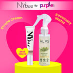 Buy NY Bae X Alps Goodness | PRO Strobe Cream - Pink Topaz (12 g)| Glowing Korean Skin | Rosemary Water (100 ml) | Rosemary water for hair | Hair Spray for Regrowth - Makeup Kits - Purplle