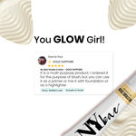 Buy NY Bae X Good Vibes | PRO Strobe Cream - Gold Sapphire | Glowing Korean Skin | Gold Brightening Peel Off Mask | Anti-Bacterial, Removes Acne - Makeup Kits Combo of 2 - Purplle