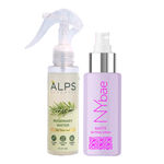 Buy NY Bae X Alps Goodness | Matte Setting Spray | Rosemary Water For Hair | Hair Regrowth | Hydrating Face Mist | Green Tea | Glowing Skin - Makeup Kits Combo of 2 - Purplle