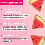 Buy Dot & Key Watermelon Cooling Underarm Roll On with 4% AHA & BHA | Underarm Roll On for Pigmentation & Odour Control - 50 ml - Purplle