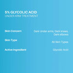 Buy DERMDOC Underarm Brightening Duo | 5% Glycolic Acid Under Arm Brightening Treatment (100 ml) | Pack of 2 - Purplle