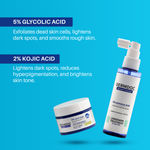 Buy DERMDOC Brightening Booster Duo | 2% Kojic Acid Glow Fusion Formula Night Cream (50 gm) | 5% Glycolic Acid Underarm Spray (100 ml) | Combo of 2 - Purplle