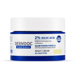 Buy DERMDOC KojiGlow Duo 2% Kojic Acid Glow Fusion Formula Night Cream (50 gm * Pack of 2) | Skin Brightening I Targets Pigmentation I With Niacinamide & Alpha Arbutin - Purplle