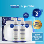 Buy DERMDOC Body Polishing Duo | 5% Glycolic Acid Underarm Brightening Spray (100 ml) | 2% Salicylic Acid Body Acne Spray (100 ml) | Combo of 2 - Purplle