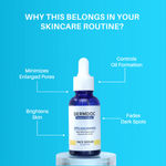 Buy DERMDOC Pore Care Kit | 2% Salicylic Acid Face Serum (15 ml) | 10% Niacinamide Face Serum (15 ml) | Combo of 2 - Purplle