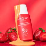 Buy Dot & Key Strawberry Dew Tinted Sunscreen SPF 50++++ 05 Biege 50 ml - Purplle