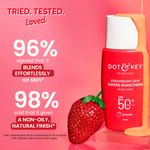 Buy Dot & Key Strawberry Dew Tinted Sunscreen SPF 50++++ 03 Sand 50 ml - Purplle