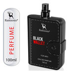 Buy Ramsons Perfumes BLACK WALLET for - Eau de Parfum - 100 ml - Purplle