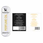 Buy Ramsons Perfumes SRF Raees & Musk Al Ghazal Concentrated Perfume Oil (Attar) Combo - 40ml Pack of 2 - Purplle
