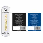 Buy Ramsons Perfumes SRF Raees & MABROOK Concentrated Perfume Oil (Attar) Combo - 40ml Pack of 2 - Purplle