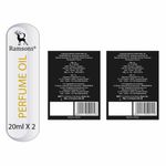 Buy Ramsons Perfumes SRF Raees & Mukhallat Arabi Concentrated Perfume Oil (Attar) Combo - 40ml Pack of 2 - Purplle