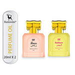 Buy Ramsons Perfumes SRF Raees & Bakhoor Concentrated Perfume Oil (Attar) Combo - 40ml Pack of 2 - Purplle