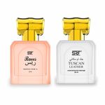 Buy Ramsons Perfumes SRF Raees & Tuscan Leather Concentrated Perfume Oil (Attar) Combo - 40ml Pack of 2 - Purplle
