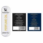 Buy Ramsons Perfumes SRF Raees & Golden Dust Concentrated Perfume Oil (Attar) Combo - 40ml Pack of 2 - Purplle