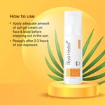 Buy Riyo Herbs Sun Protection Cream Mattifying Gel Cream Based Formula, UVA/UVB Rays, Non-Greasy, 100 ml - Purplle